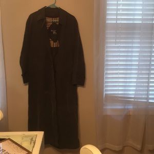 Burberry trench style coat size 6